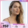 法国品牌ORI TAO飓风系列耳环气质圆形设计垂坠金色耳钉OT1230853 商品缩略图0