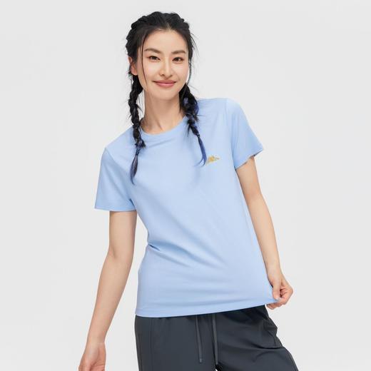 【618特价】拓路者山系字母印花夏季圆领时尚短袖T恤百搭潮流运动户外女 商品图6