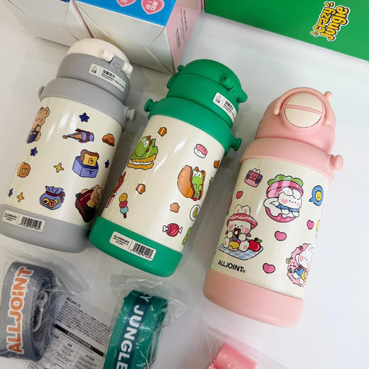 正品一批316不锈钢儿童卡通保温杯 商品图3