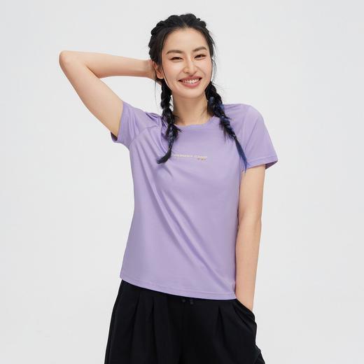 【618特价】拓路者字母撞色印花夏季圆领时尚短袖T恤百搭潮流女款上衣 商品图8