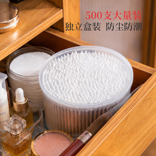 好媳妇双头棉签棉花棒圆头掏耳朵一次性家用清洁棉棒卫生棉棒 商品图4