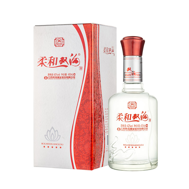 双沟 柔和双沟五星42度450mL 绵柔白酒