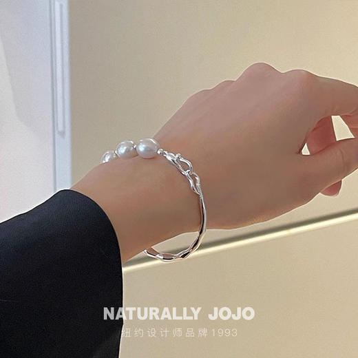 NATURALLY JOJO珍珠系列耳环项链手环 镂空花丝 轻奢雅致 商品图14