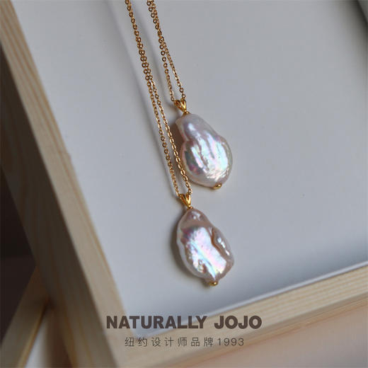 NATURALLY JOJO珍珠系列耳环项链手环 镂空花丝 轻奢雅致 商品图4