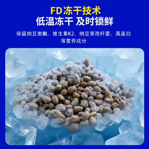 【酥脆可口】纳豆力 冻干纳豆（原味）56g/包 低温冻干及时锁鲜 商品图2