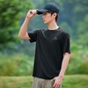【618特价】拓路者男装T恤男纯色夏季青少年弹力时尚百搭短袖户外运动T恤上衣 商品缩略图8