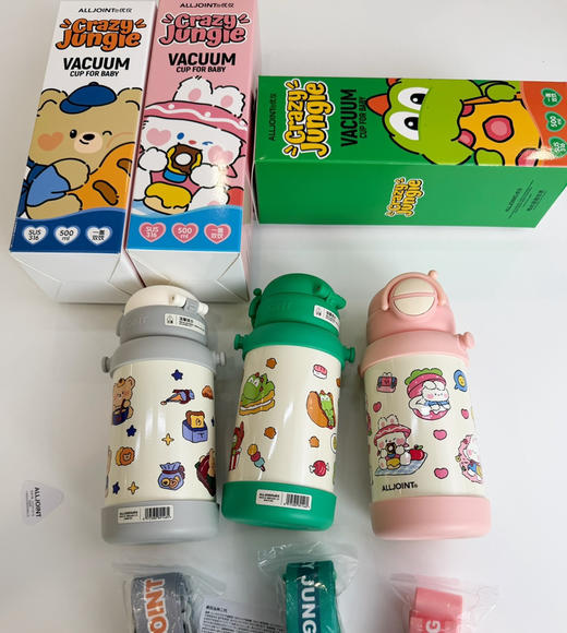 正品一批316不锈钢儿童卡通保温杯 商品图0