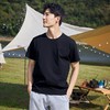 【618特价】拓路者百搭纯棉短袖T恤男款夏季纯色半袖宽松圆领体恤打底上衣 商品缩略图7
