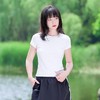 【618特价】拓路者夏季透气短袖T恤衫女舒适百搭圆领半袖纯色打底衫体恤衫 商品缩略图5