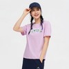 【618特价】拓路者纯棉夏季圆领女式T恤简约印花百搭短袖户外运动体恤衫 商品缩略图3