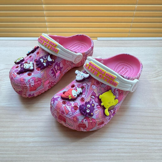 原单正品儿童卡通洞洞鞋612 商品图10