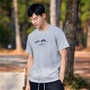 【618特价】【纯棉】拓路者圆领夏季运动剪影印花短袖圆领T恤舒适百搭半袖 商品缩略图2
