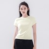 【618特价】拓路者夏季透气短袖T恤衫女舒适百搭圆领半袖纯色打底衫体恤衫 商品缩略图2