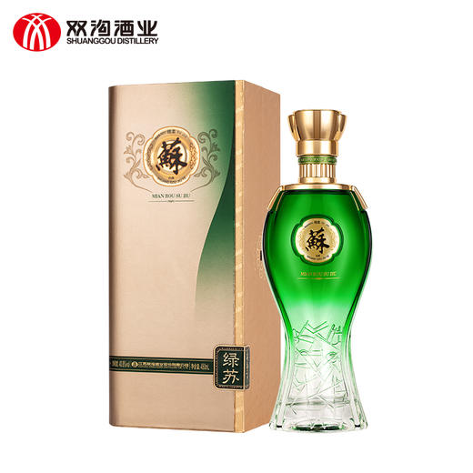 双沟苏酒 绿苏40.8度480mL 绵柔白酒 商品图0