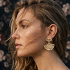 合金耳饰法国品牌FranckHerval王妃系列镂空金属耳针FH1269655 商品缩略图1