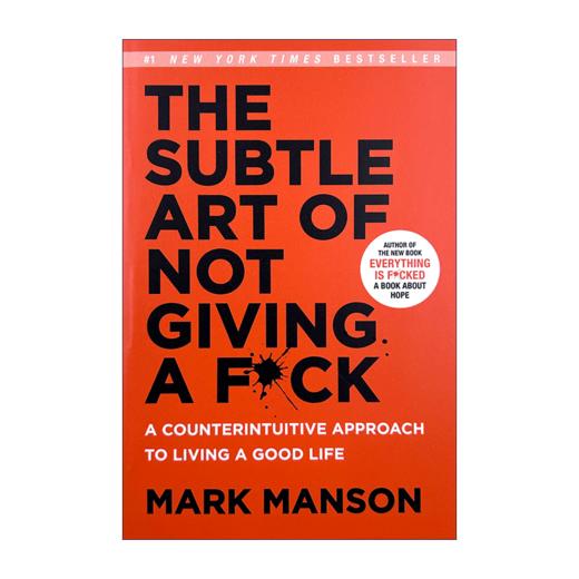 Collins 重塑幸福 英文原版 The Subtle Art of Not Giving a F*ck 如何活成你想要的模样 英文版进口书籍正版 马克曼森 Mark Manson 商品图1