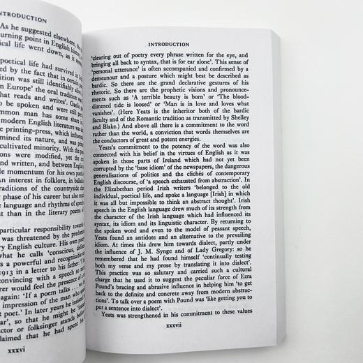 正版 叶芝诗集 英文原版诗歌选集 Yeats Selected Poems 企鹅现代经典系列 诺贝尔奖作者 英文版进口书籍 商品图4