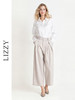 LIZZY 早秋时尚摩登翻领垫肩暗纹修身气质长袖衬衫7983 商品缩略图3