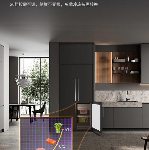 卡萨帝（Casarte）冰箱BCD-580WGCTDA4H7U1(DZ) 商品图7
