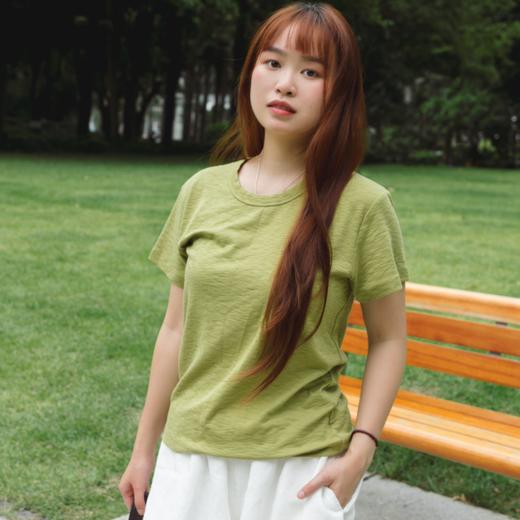 氢动桑蚕丝兰精竹节棉T恤|桑蚕丝天然凉感+兰精莫代尔透气结构，清爽不闷汗 商品图5