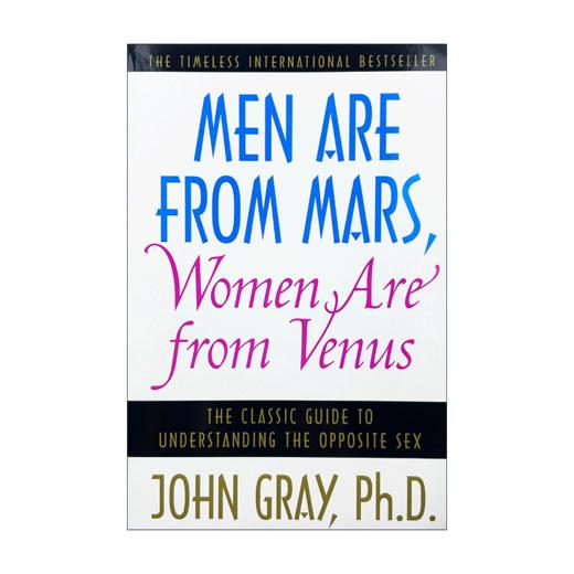 男人来自火星女人来自金星 英文版原版 men are from mars women are from venus John Gray 英文原版 正版进口书 商品图1