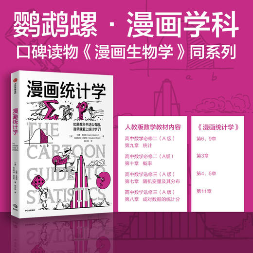 漫画学科漫画生物学/化学/物理学/几何学/微积分/代数 共9册 套装单册可选 商品图2