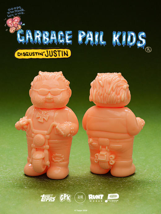 现货 复调 垃圾桶小子 GPK 贾斯汀肉色第一版 商品图0