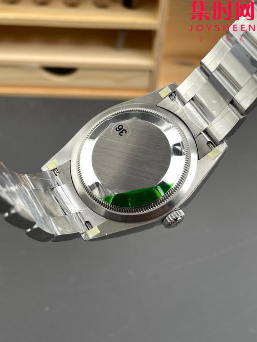 VS劳力士蚝式恒动36系列126000 VS恒动36mm VS恒动36 粉盘 板链 丹东3230机 904L钢 男士腕表 小手腕福音 商品图8
