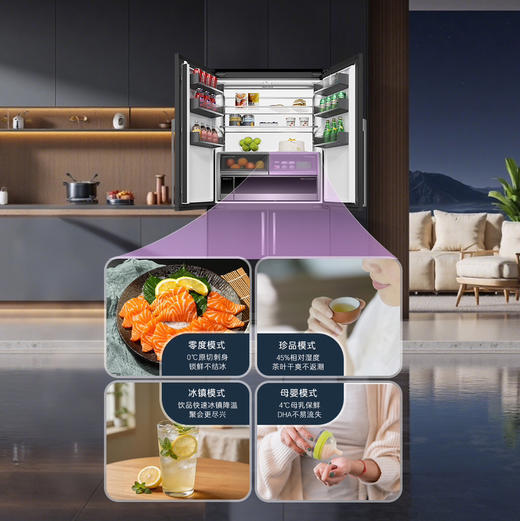 卡萨帝（Casarte）冰箱BCD-580WGCTDA4H7U1(DZ) 商品图10