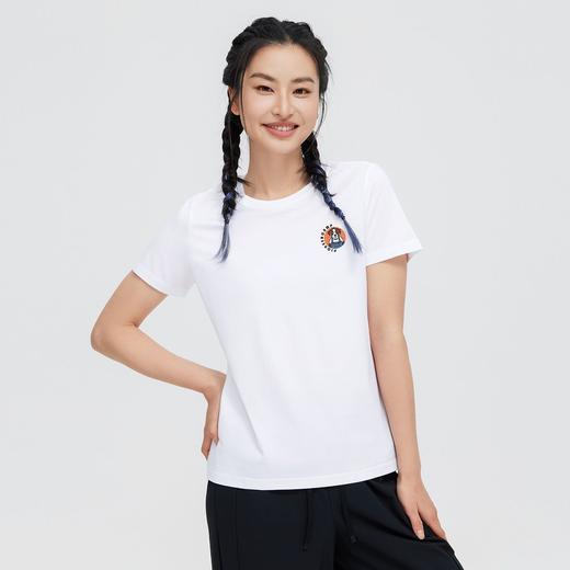 【618特价】拓路者冰凉体感动物趣味印花女式T恤衫夏季清爽户外圆领短袖体恤 商品图2