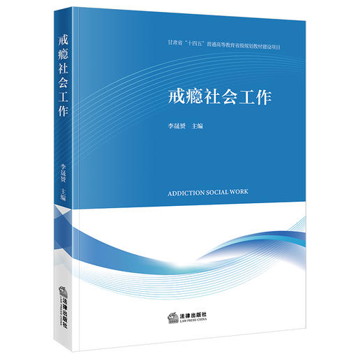 戒瘾社会工作   李晟赟主编   法律出版社 商品图0