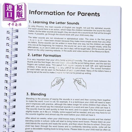 【中商原版】Jolly Phonics Handbook 快乐自然拼读教学手册 英文原版进口图书 小学一年级英语学习 阅读写作练习活动 商品图3
