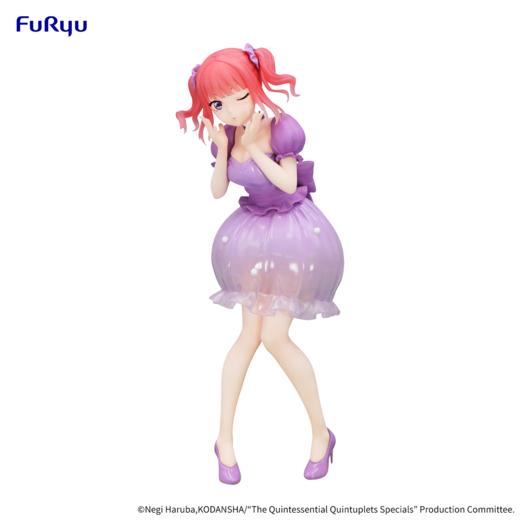 【盒损残次A类】FuRyu Trio-Try-iT 五等分的新娘 中野二乃 淡雅裙装 景品手办 商品图0