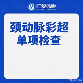 颈动脉彩超单项检查（头晕/眩晕/麻木/供血）