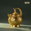 铜师傅 陕西历史博物馆系列《青瓷提梁倒灌壶铜摆件》工艺品摆件 商品缩略图1