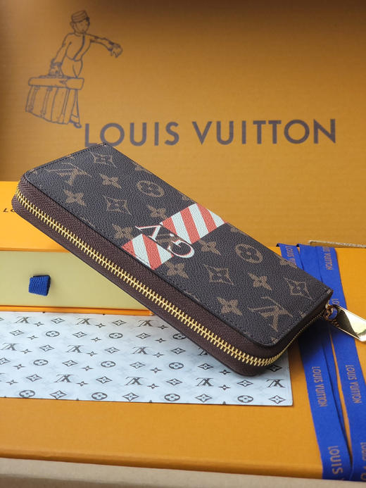 春夏特惠💰400 原单LV M01903老花 芯片版 本款 Zippy 钱夹出自 Mon Monogram 系列 商品图2