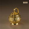 铜师傅 陕西历史博物馆系列《青瓷提梁倒灌壶铜摆件》工艺品摆件 商品缩略图3