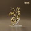 铜师傅 陕西历史博物馆系列《鎏金铁芯铜龙铜摆件》工艺品铜摆件 商品缩略图5
