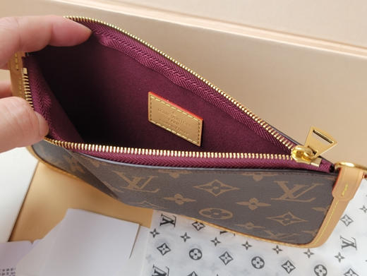 春夏特惠💰320 原单LV M46203 零钱袋 单包 CARRYALL 小号老花子母包 商品图6