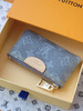 春夏特惠💰340 原单LV 零钱包M13208灰牛仔 芯片版 這款Monogram Denim系列钥匙零钱包 商品缩略图4