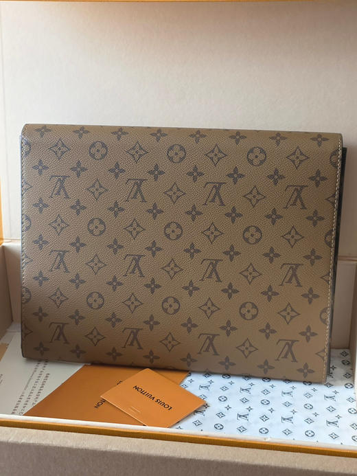 春夏特惠💰850 原单LV 老花信封式文件袋/文件夹GI1138 商品图1