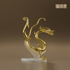 铜师傅 陕西历史博物馆系列《鎏金铁芯铜龙铜摆件》工艺品铜摆件 商品缩略图4