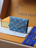 春夏特惠💰370 原单LV M13212牛仔布 Monogram Denim系列推出了这款时令版的Victorine钱包 商品缩略图0