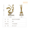 铜师傅 陕西历史博物馆系列《鎏金铁芯铜龙铜摆件》工艺品铜摆件 商品缩略图7