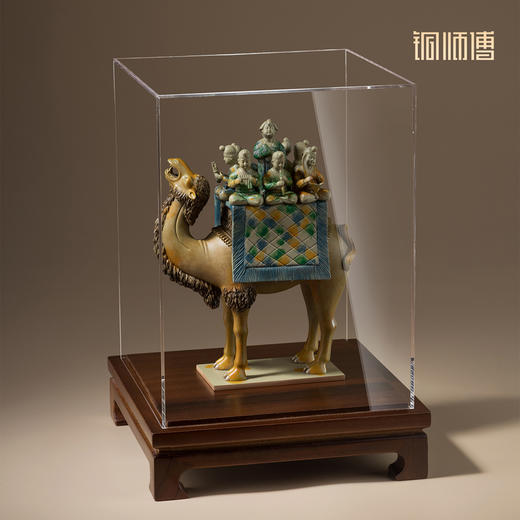 铜师傅 陕西历史博物馆系列《三彩载乐骆驼俑铜摆件》青铜摆件 商品图7