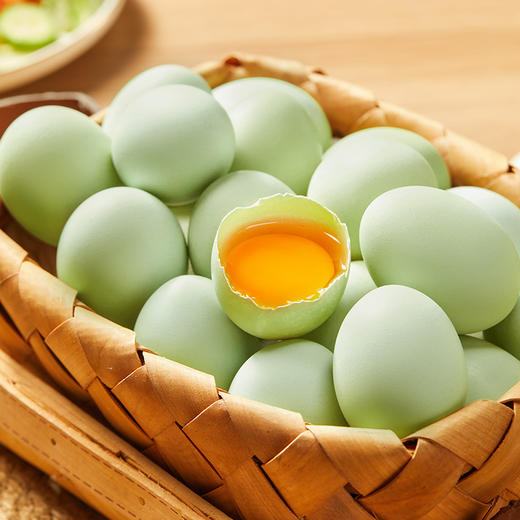 【凰家尚品】天农食品地标长顺绿壳蛋富硒农家放养土鸡蛋草鸡蛋30枚 商品图5