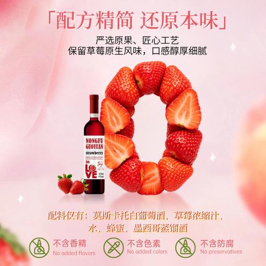 【超模君严选 免费试喝一瓶 买4箱赠1个电动开瓶器】農夫果园草莓龙舌兰 17%VOL 带手提礼盒 商品图12