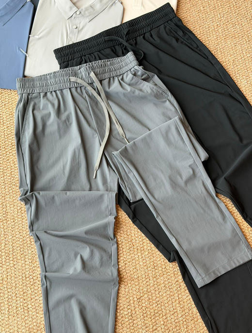 ROMON罗蒙男士冰感无痕轻奢POLO+休闲裤 商品图2