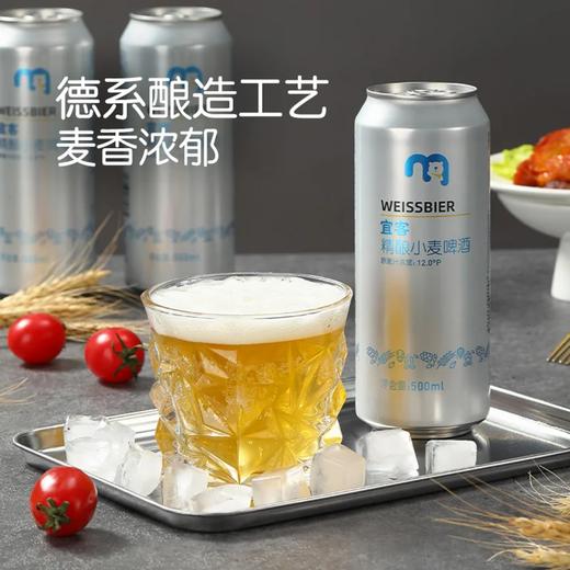 麦德龙 宜客 精酿小麦啤酒 500ml*24 商品图0