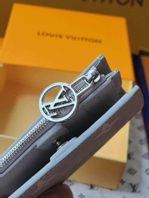 春夏特惠💰420 原单LV 钱包卡包M13797 丝印灰 这款Lisa钱包 商品图4